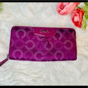 Coach Signature Cloth Wallet